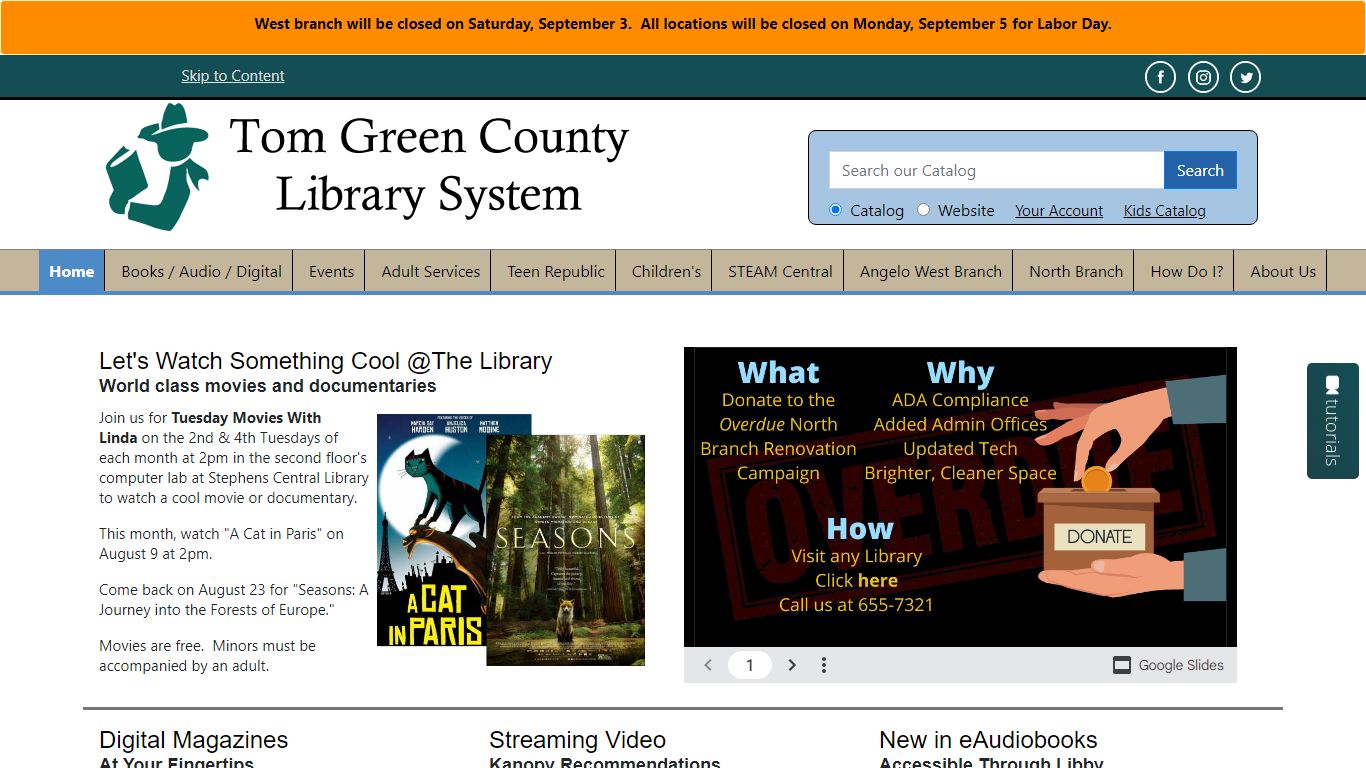 Tom Green County Library System